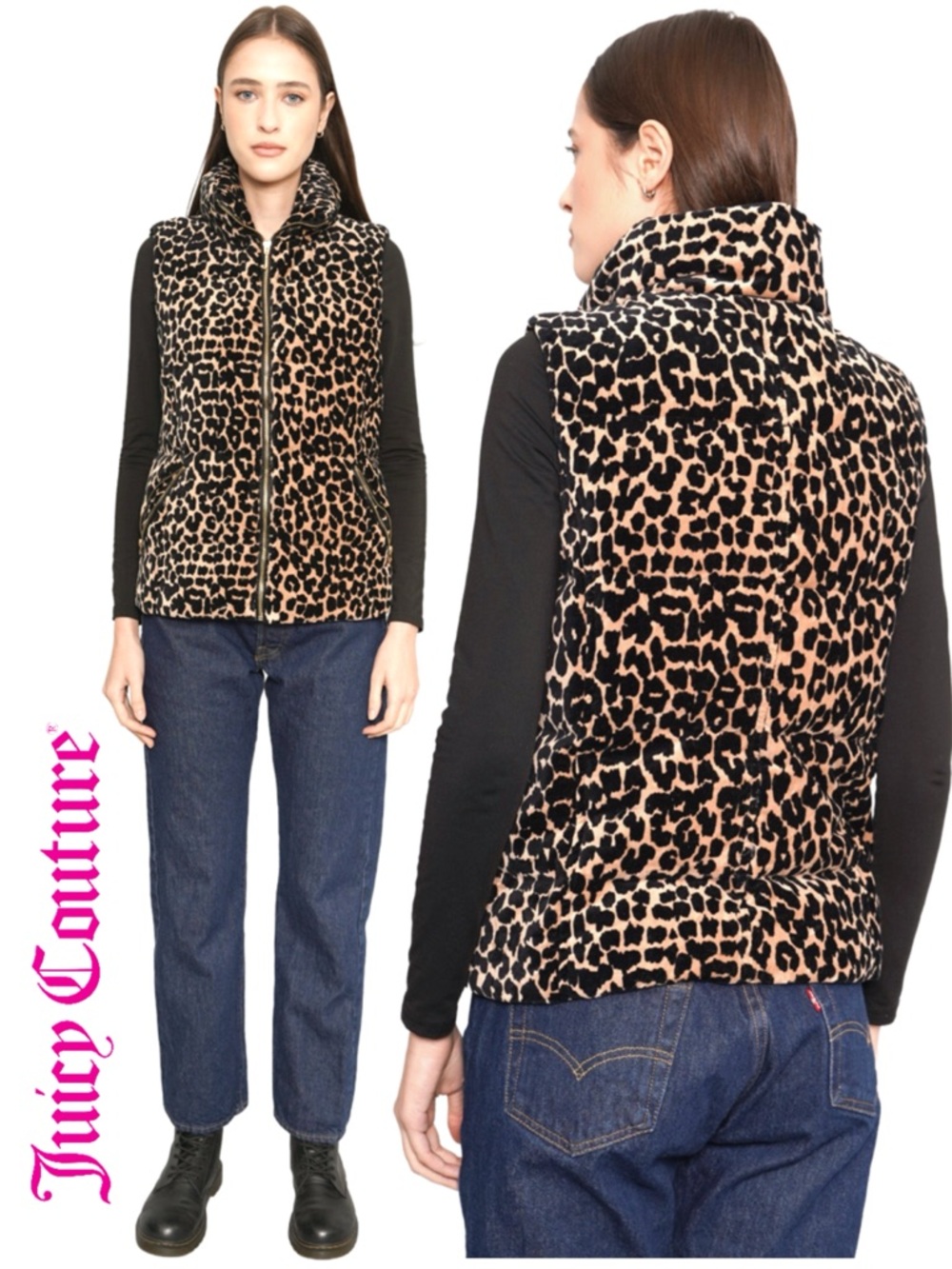 Juicy Couture Vest Jacket Puffer